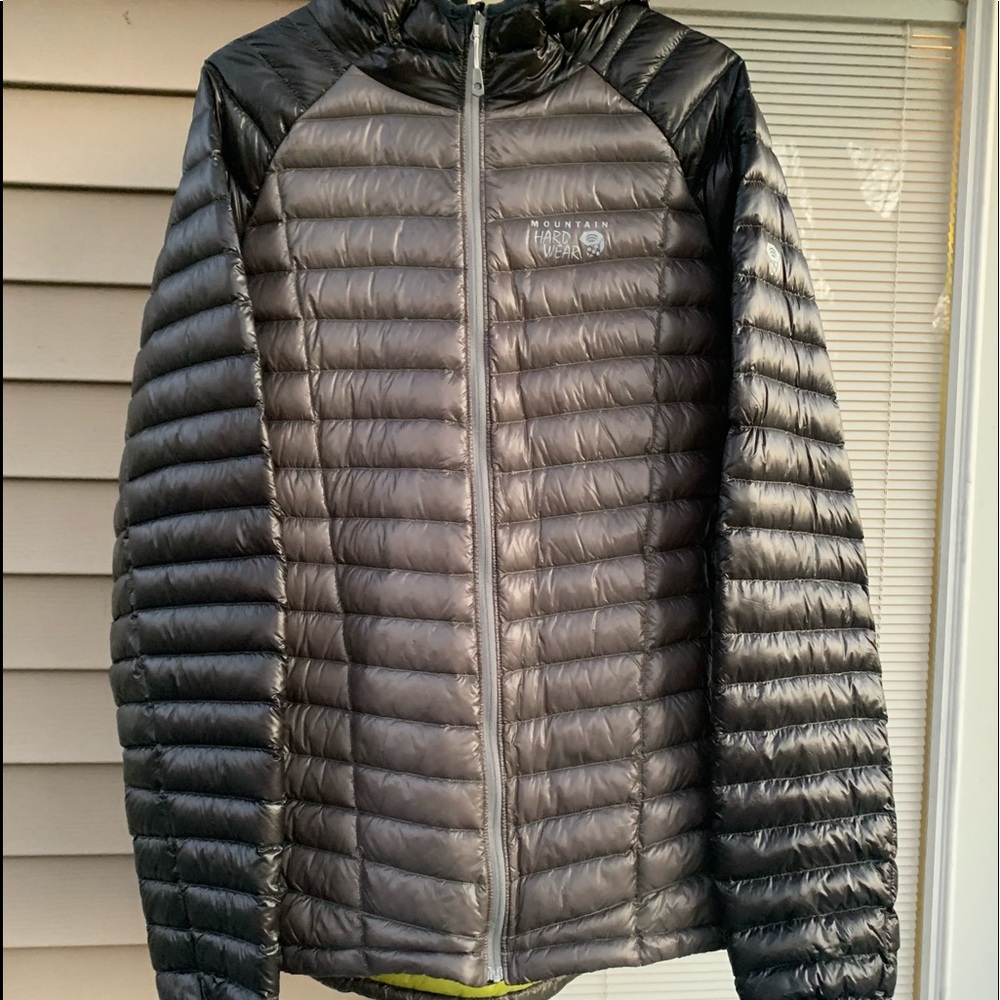 A Mountain Hard Wear puffer rain jacket